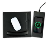 Mousepad with removable charger