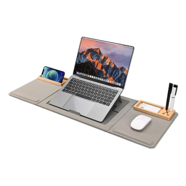 desk organizer with pen holder and wireless charger promotional gift