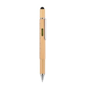 Bamboo pen with rular industrial gift