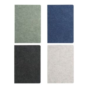 Eco-Friendly Corporate Gifts A5 RPET Felt Notebook