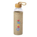 Glass Silicone Water Bottle for Corporate Gifting