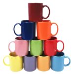 Microwave-safe 11oz ceramic mug