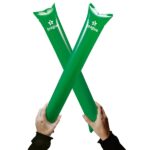 Midnight star-shaped inflatable hand clappers