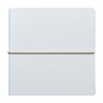 A6 PU Leather Notebook with matching elastic closure