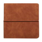 Rivoria A6 PU Notebook with black PU leather cover