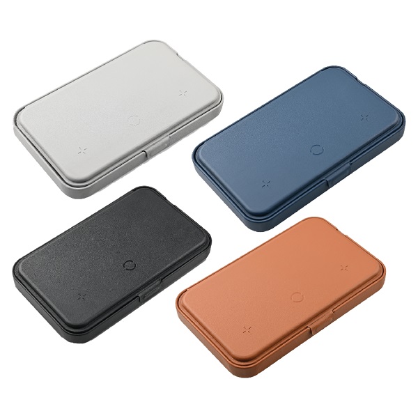 Zaffiro 3-in-1 Wireless Charger & Card Holder