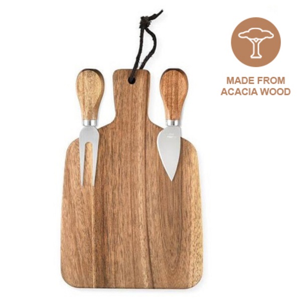 Tamado Wooden Serving Board with Knives